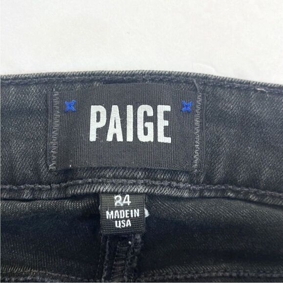 PAIGE Verdugo Ankle Distressed Jeans - Picture 9 of 9